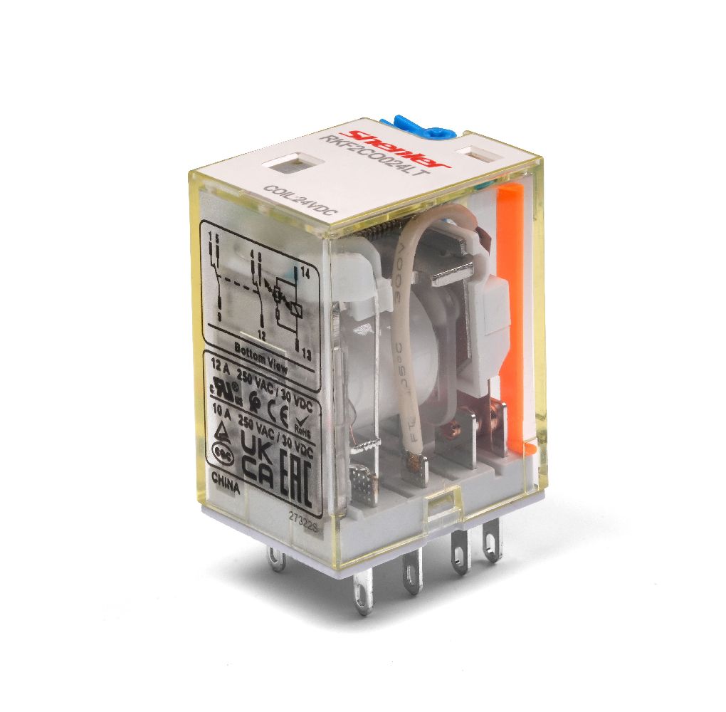 Промежуточное реле Shenler RKF2CO536LT 2CO 12A 36VAC